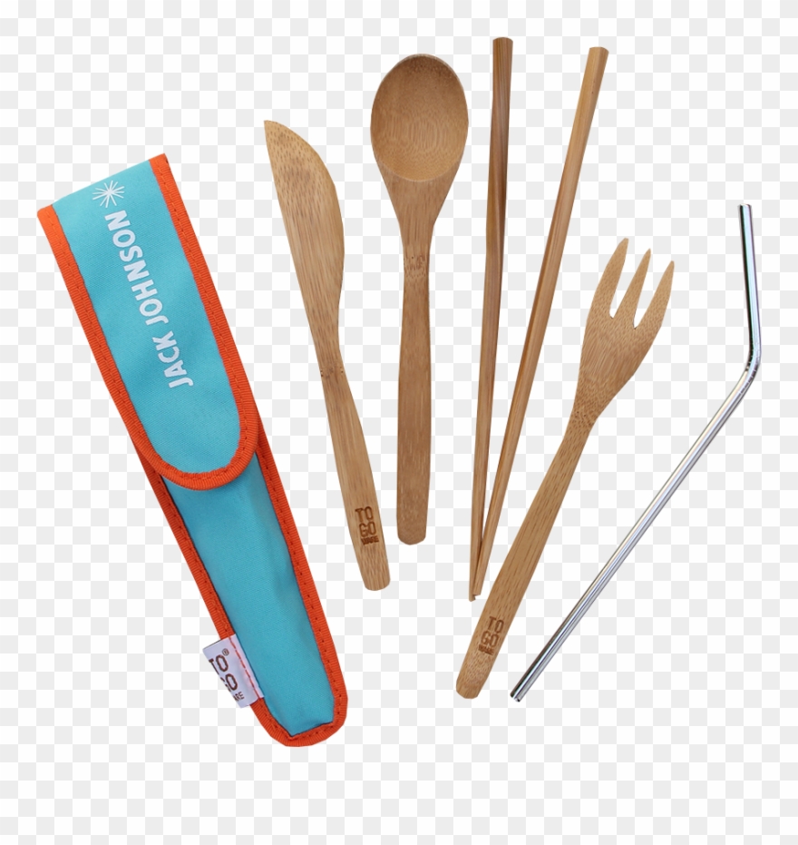 Includes Fork, Knife, Spoon & Chopsticks In A Durable, - Hawaii Clipart