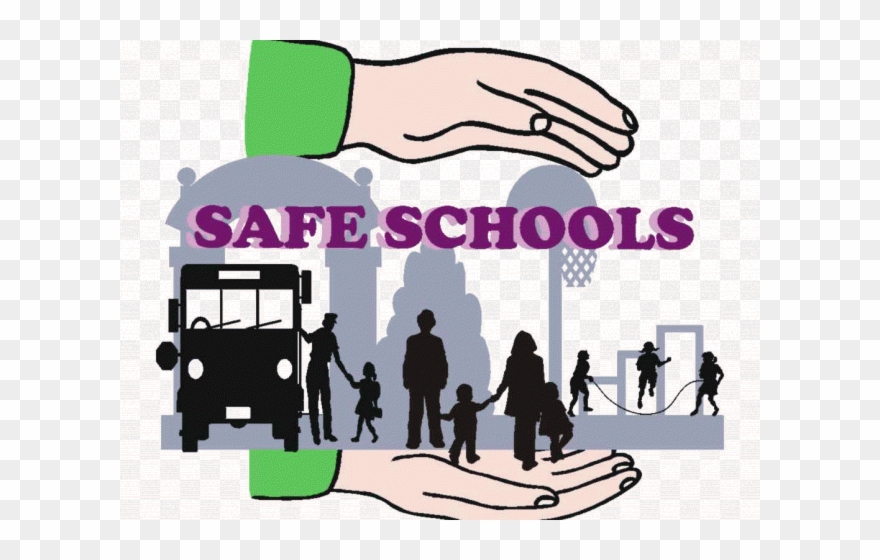 Safe Clipart Parking Lot Safety - Png Download