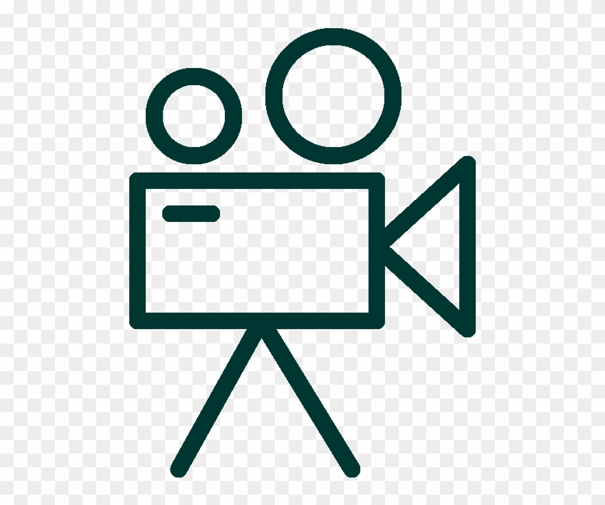 Hollywood Camera Clip Art - Png Download