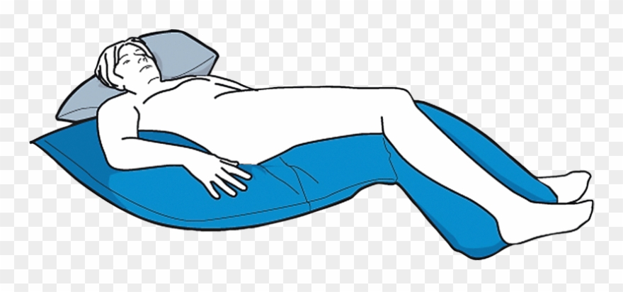 Care Wave Sleeping System - Coussin De Positionnement Décubitus Latéral Clipart
