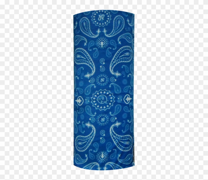 Blue Paisley Bali Bandana - New Skull Bandana Bike Camouflage Tube Neck Face Mask Clipart