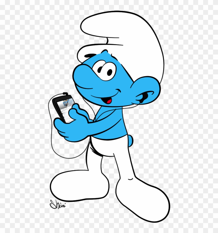 Social Smurf By Shini-smurf - Smurfs Shini Smurfs Clipart
