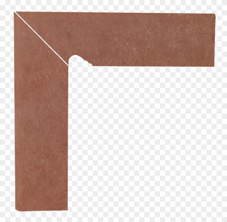 Paradyż Cokół Schodowy Dwuelementowy Cotto Naturale - Socle Clipart