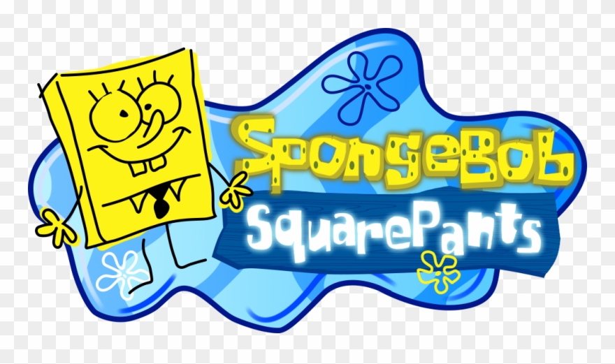 Spongebob Squarepants Under The Sea - Original Spongebob Logo Png Clipart