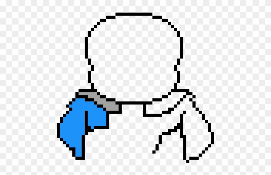 Untitled - Pixel Art Undertale Sans Clipart