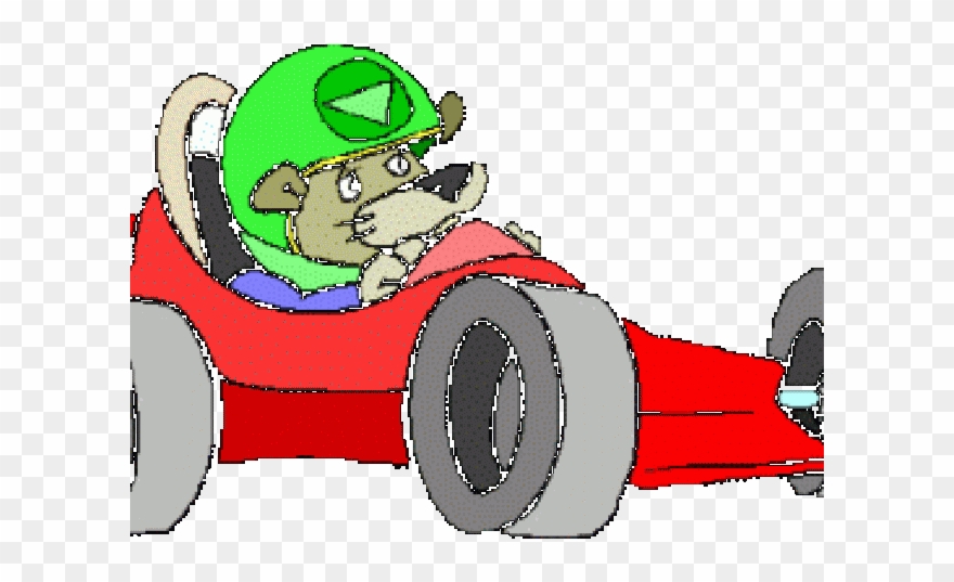 Race Car Clipart Gif Transparent - Car - Png Download