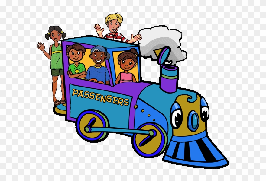 The Structure Of Each Script Is Based On Passengers - Cartoon Train With Passengers Clipart