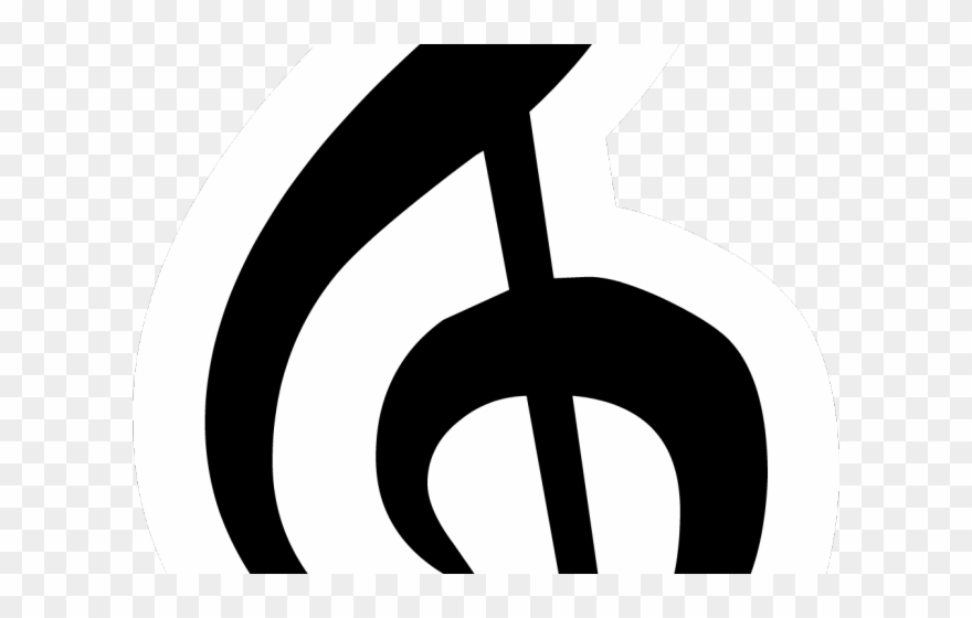 Clef Note Clipart Banner - Png Download