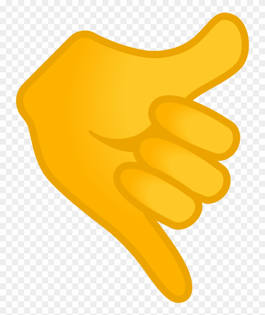 Call Me Hand Icon - Call Me Emoji Png Clipart