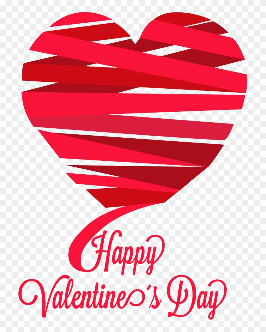 Png Клипарт "valentine's Day" - Happy Valentine's Day 2018 Clipart