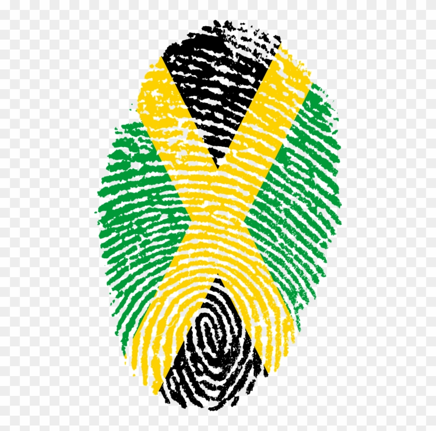 Jamaica Fingerprint Clipart