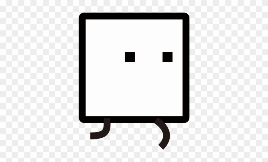 Qbby's The Kind Of Hero Who Really Thinks Outside The - Boxboy Qbby Clipart