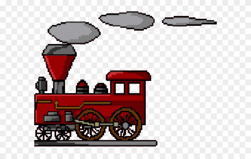 Locomotive Clipart Train Gif - Etrain Info - Png Download