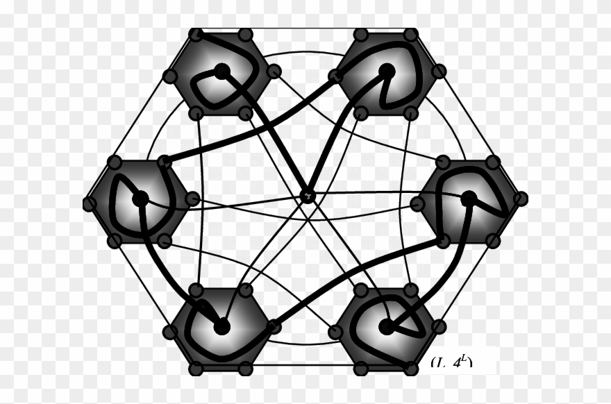A Hamiltonian Path Between Two Nodes And (l, - Path Clipart