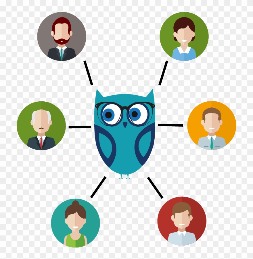 Community Building - Icone Personne Flat Design Clipart