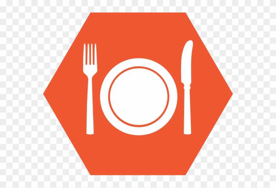 Orange Plate - Circle Clipart