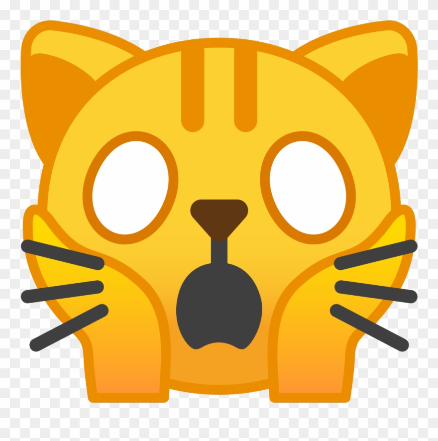 Download Svg Download Png - Cat Emoji Sad Clipart