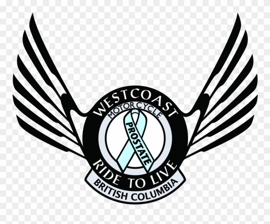 Westcoast Ride To Live - Motorcycle Clipart