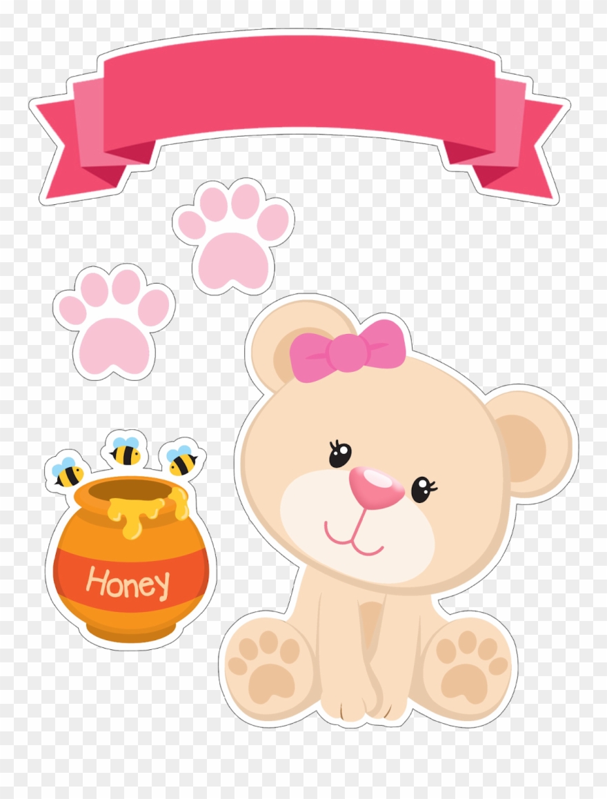 Topo De Bolo Rosa Clipart