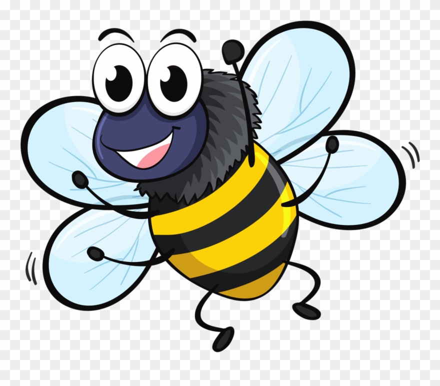 Borboletas & Joaninhas E - Habitat De La Abeja Animado Clipart