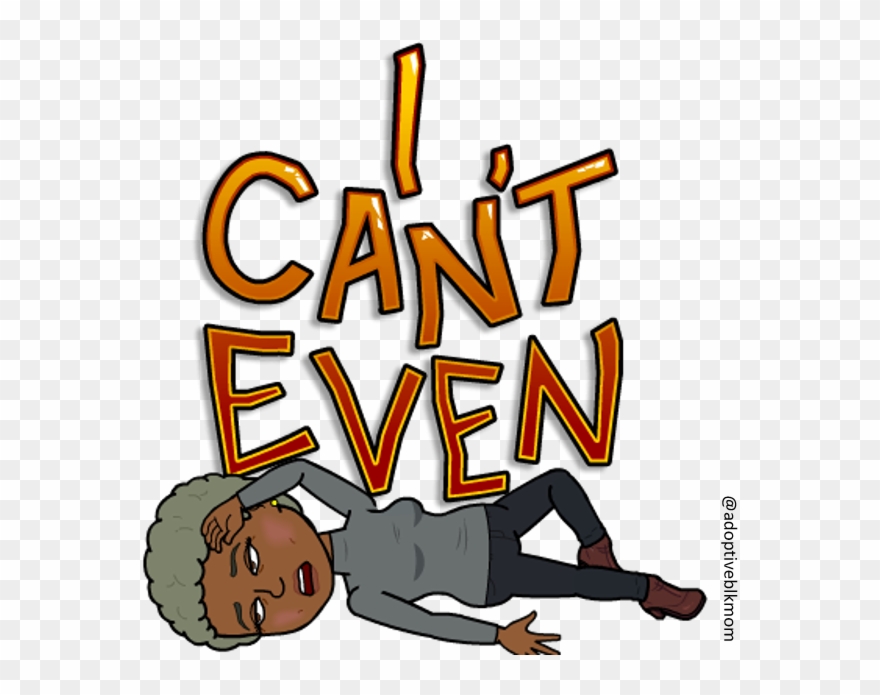 Bitmoji I Cant Even Clipart