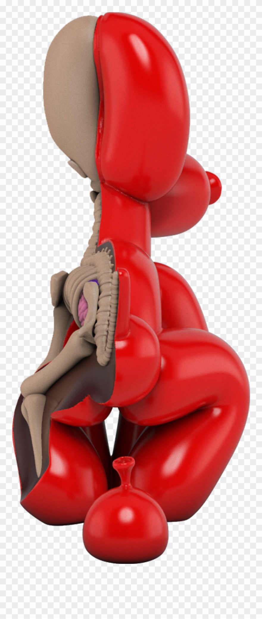 Whatshisname X Jason Freeny / Mighty Jaxx - Sitting Clipart