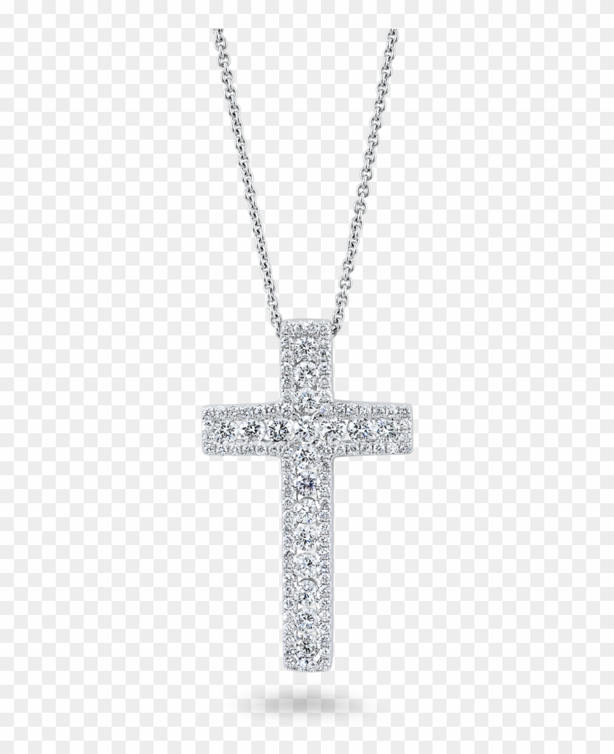 Cross Necklace Png Transparent Clip Art Free Library - Pendant