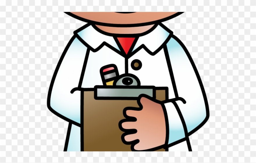 Scientist Clipart Recording - Taking Notes Clip Art - Png Download