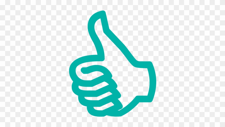 Enjoy - Basic Thumbs Up Clipart