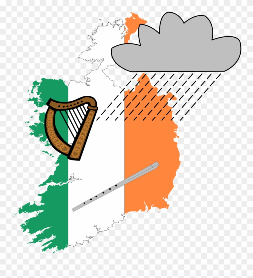 1) Learning To Play The Tin Whistle In A Compulsory - Republic Of Ireland Clipart