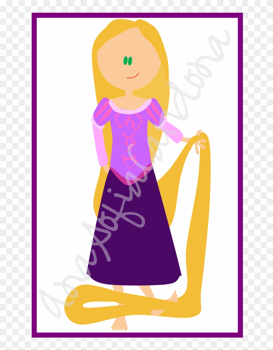 Rapunzel Tangled - Tangled Clipart