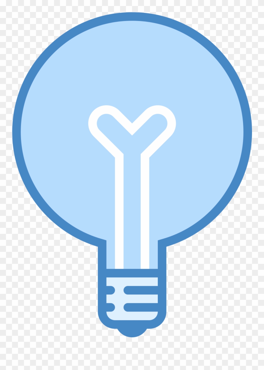 Bulb Clipart Light Globe - Icon - Png Download