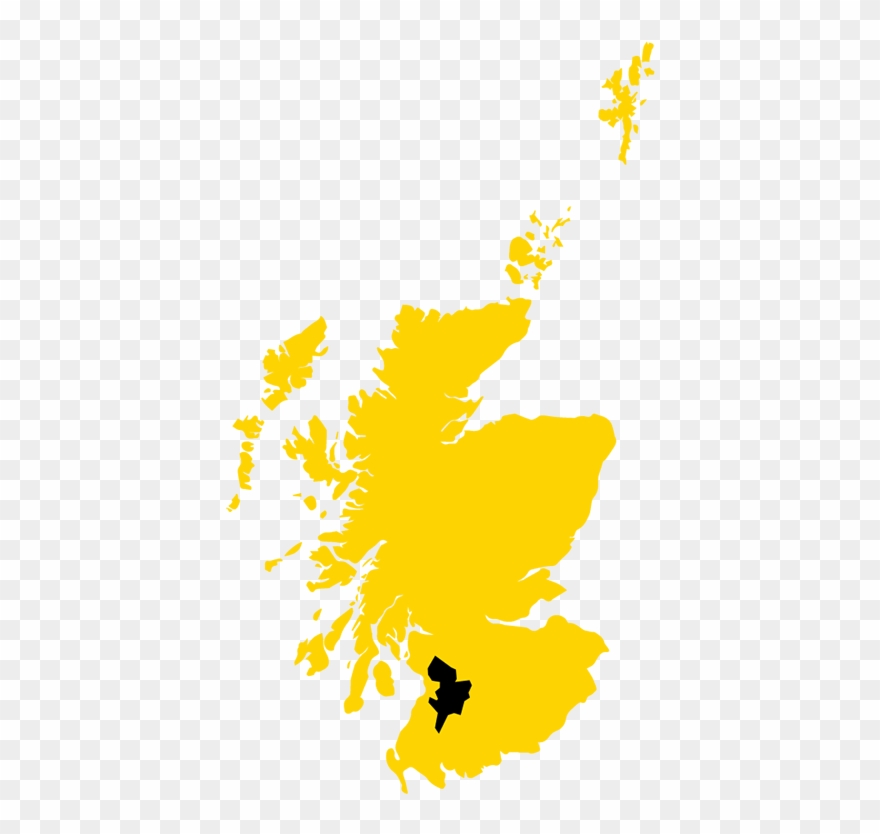 East Ayrshire - Map Of Scotland Outline Clipart