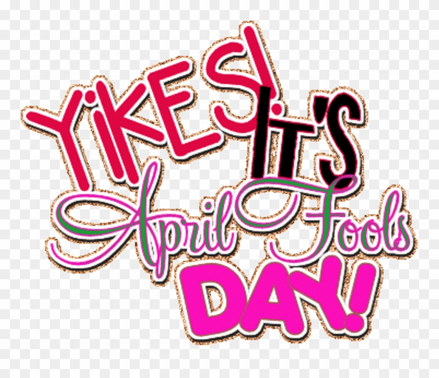 Its April Fool's Day-dc14 - April Fools No Joke Clipart