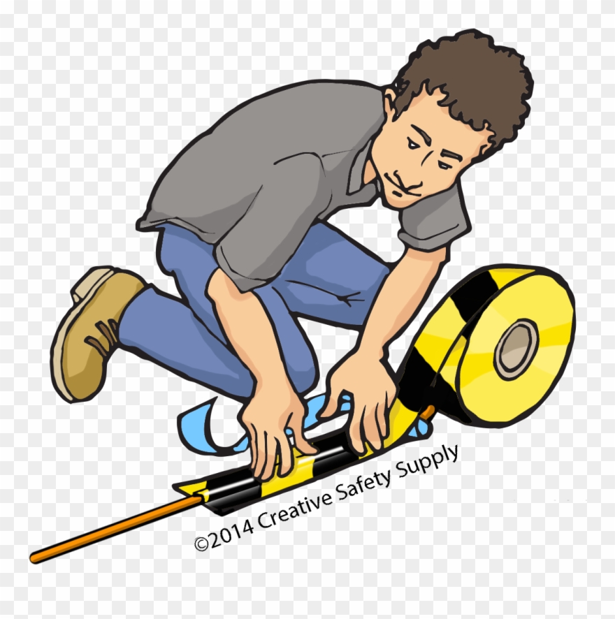 Clip Free Stock Marking Common Mistakes - Floor Marking Tape - Png Download