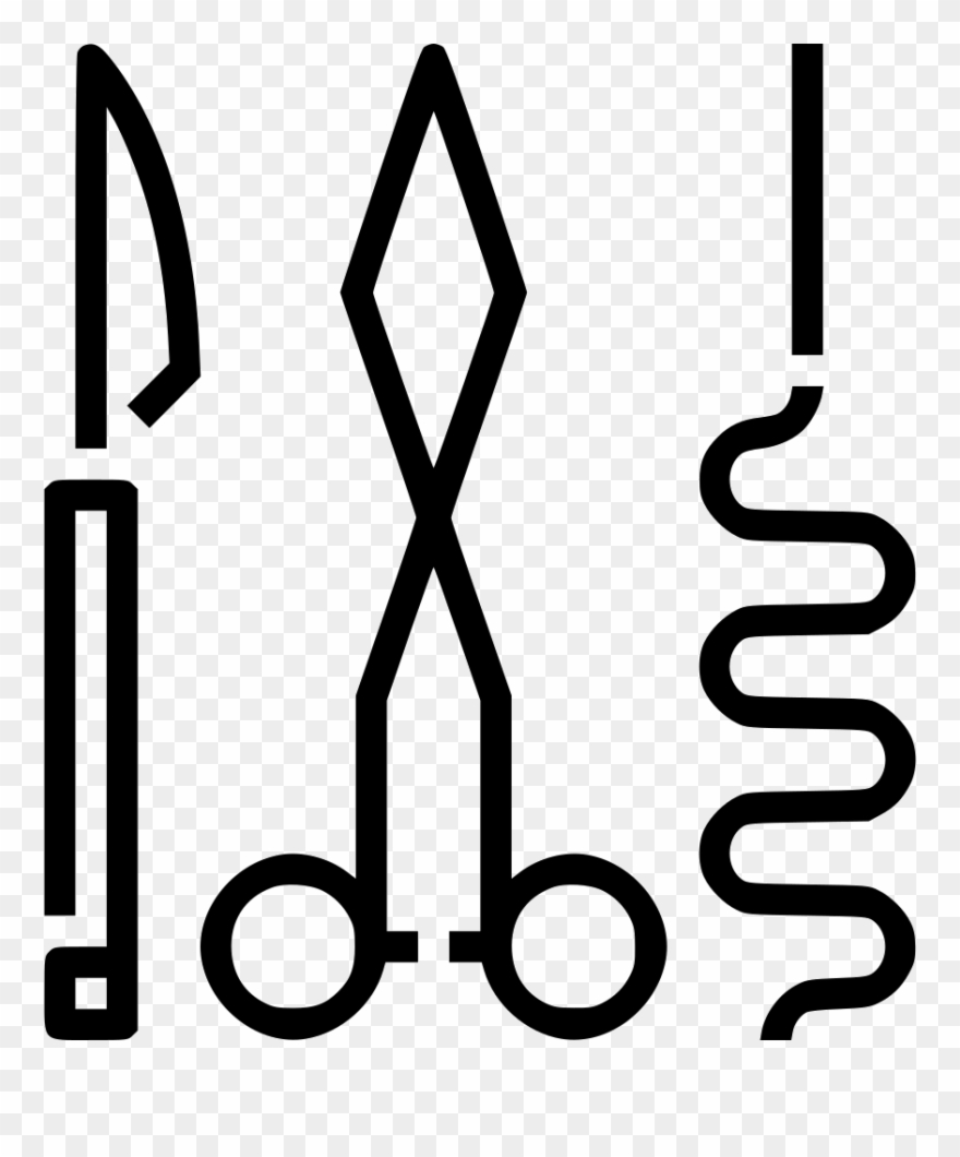 Surgical Instruments Comments - Surgical Icon Clipart