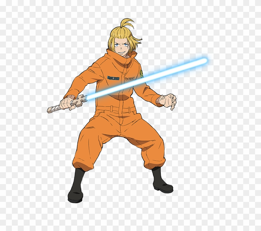 Arthur Boyle Anime Appearance - Fire Force Clipart