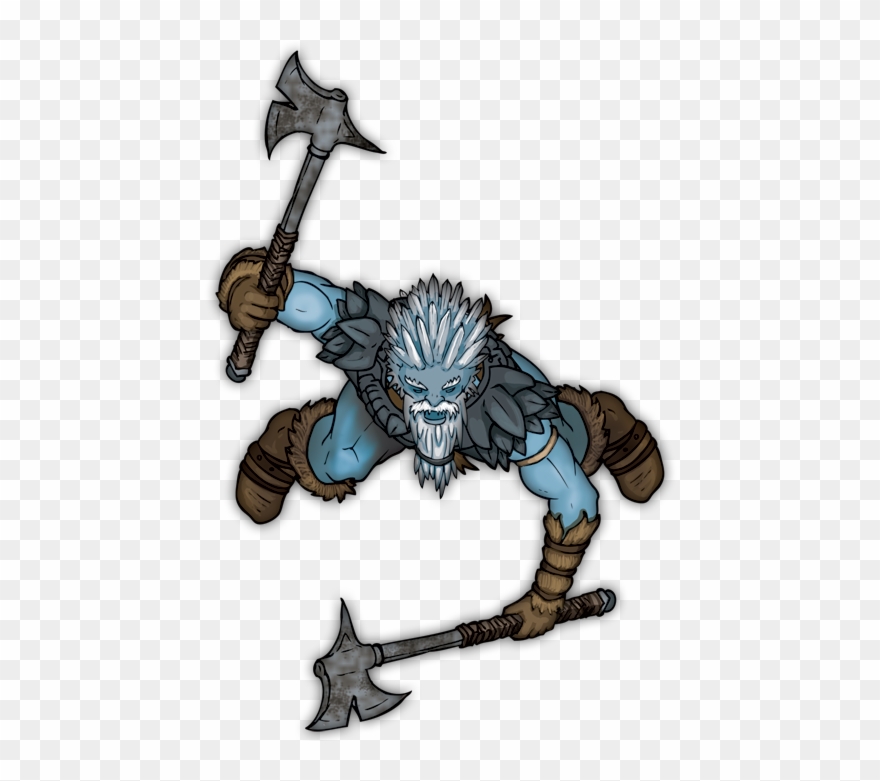 6426-frost Giant - Gnoll Clipart