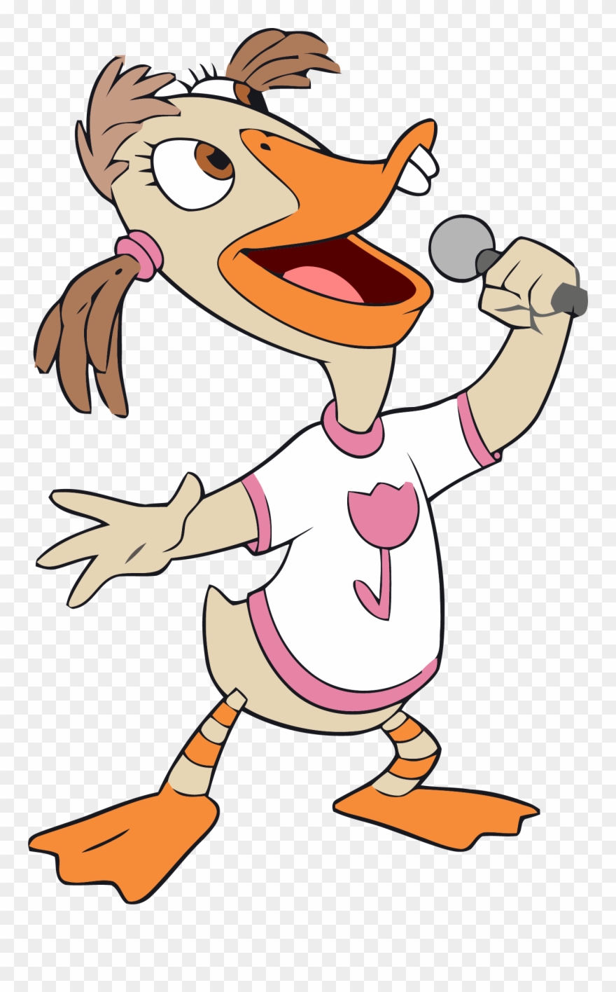Abby Mallard Song Clipart Png - Chicken Little Transparent Png