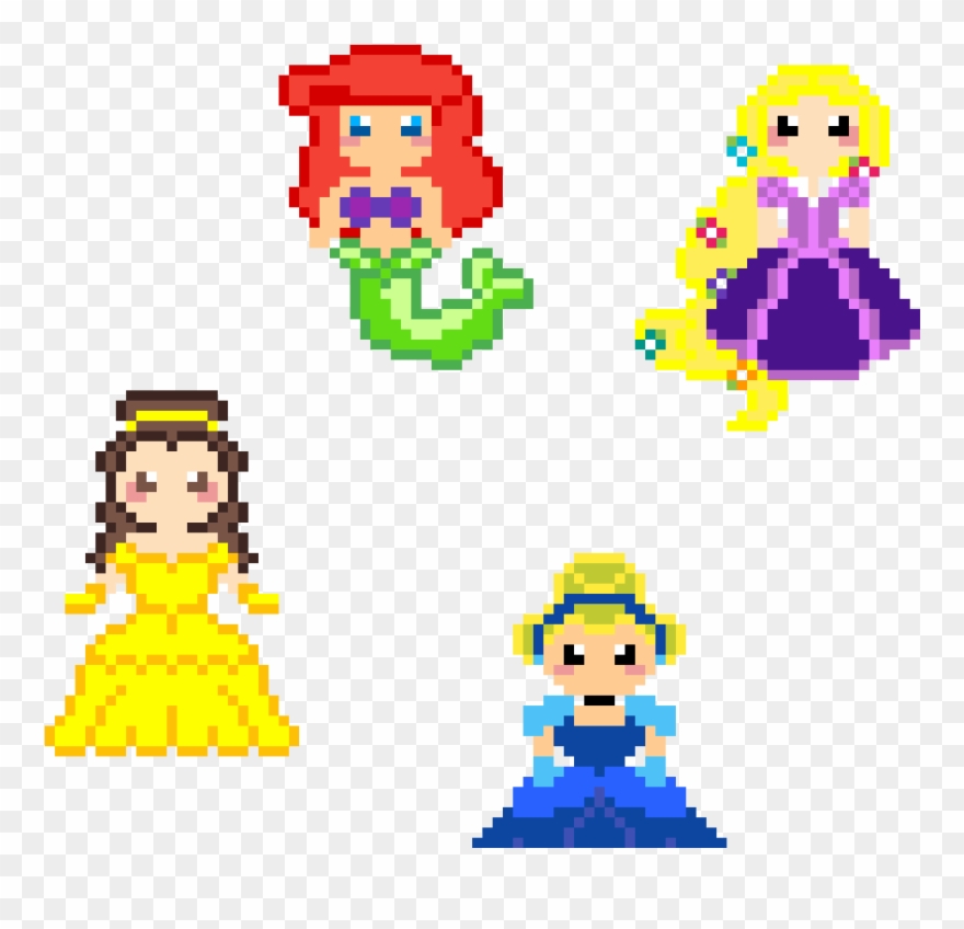 Disney Princesses - Cartoon Clipart