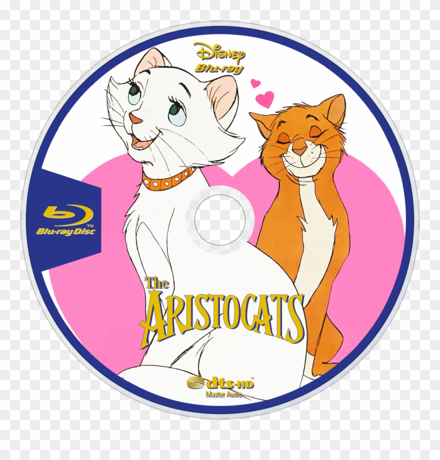The Aristocats Bluray Disc Image - Blu-ray Disc Clipart