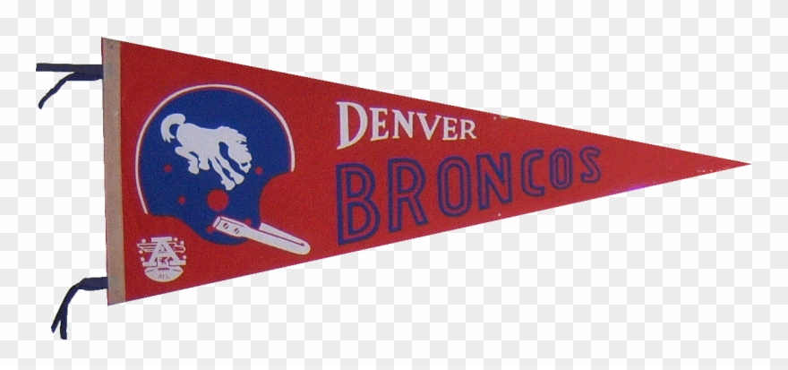 Image Of Broncos Pennants By Trench, Inc - Denver Broncos Pennant Clipart