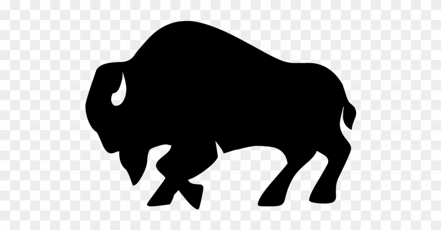 Buffalo Rubber Stamp Clipart