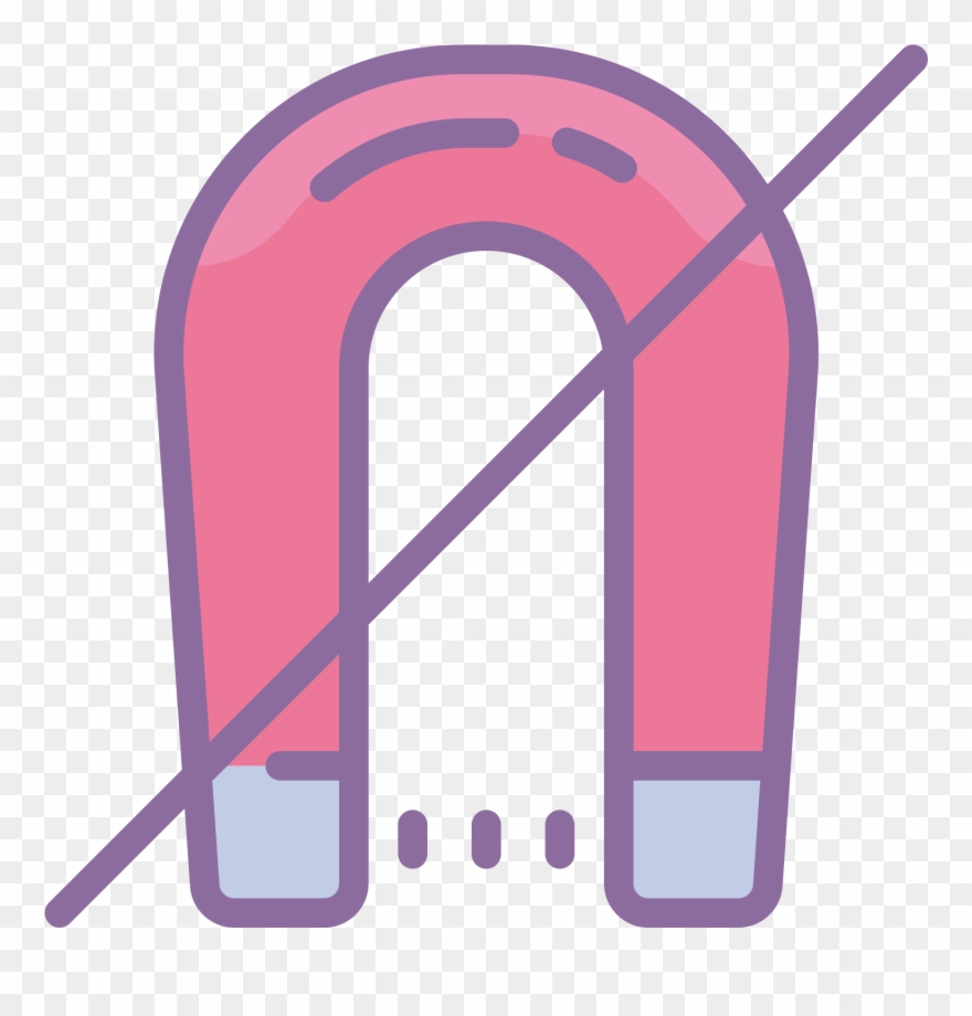 Magnetic Filled Icon - Peace And Love Clipart