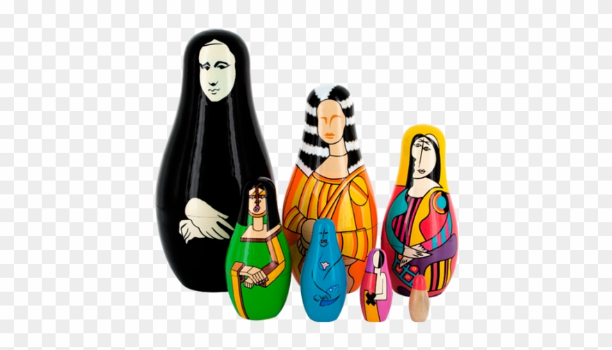 Mon A Russian Doll Pylones Clipart