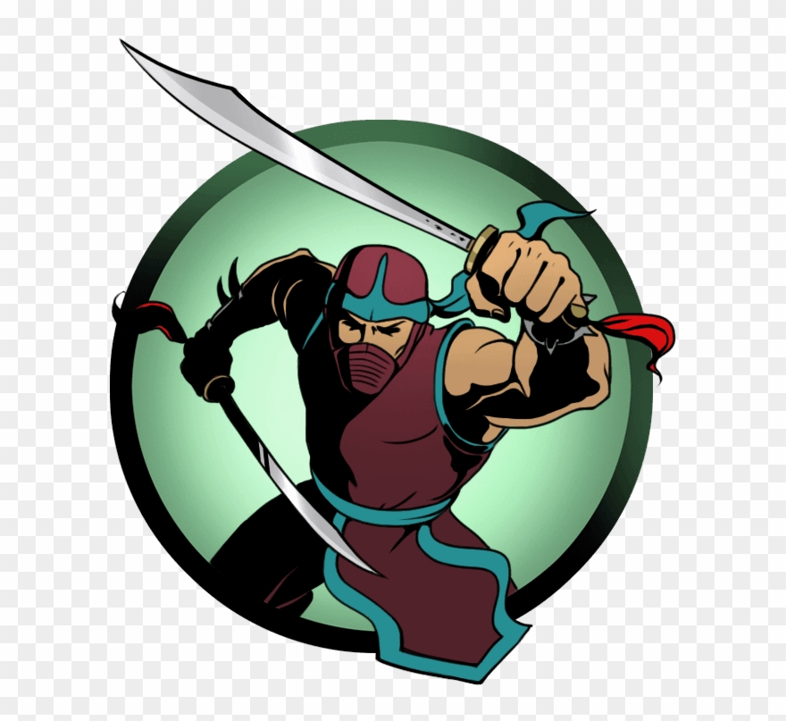 Ninja Clipart Ninja Shadow - Ninja Man Shadow Fight 2 - Png Download