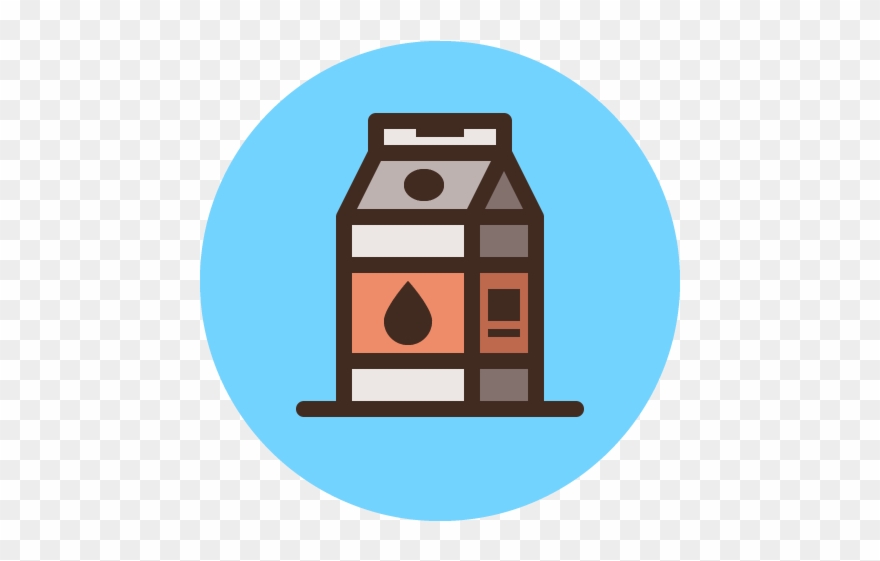 Clipart Freeuse Stock Got Here S How To Create A - Milk Carton Milk Icon - Png Download