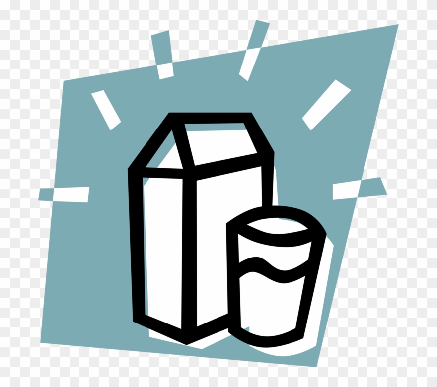 Graphic Free Milk Vector Carton - Milk Clipart