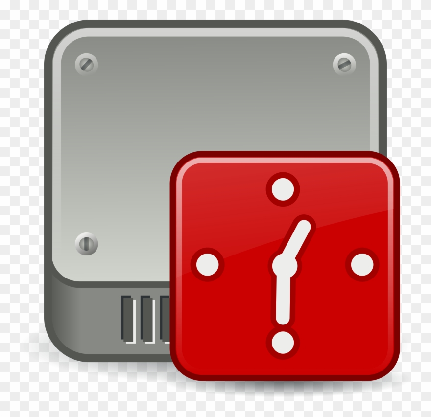 Hard Disk Action Urgent Clipart