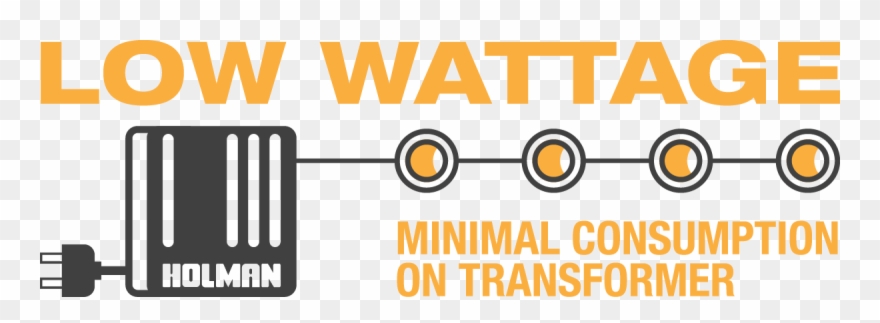 Low Wattage With Minimal Consumption On Controller - Landscape Lighting Clipart